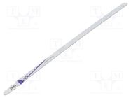 Tool: hacksaw blade; aluminium,tinware,plastic; 1pcs; 227mm WOLFCRAFT