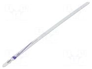 Tool: hacksaw blade; aluminium,tinware,plastic; 1pcs; 227mm WOLFCRAFT