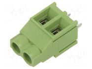 Connector: PCB terminal block; terminal; angled 90°; on PCBs XINYA