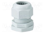 Cable gland; M25; 1.5; IP66; polyamide; light grey HENSEL