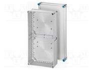 Enclosure: multipurpose; X: 300mm; Y: 600mm; Z: 170mm; polycarbonate HENSEL