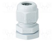 Cable gland; M16; 1.5; IP66,IP67; polyamide; light grey HENSEL