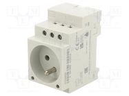 Module: power socket; 230VAC; 16A; for DIN rail mounting SIEMENS