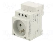 For DIN rail mounting; 230VAC; Module: power socket; 16A SIEMENS