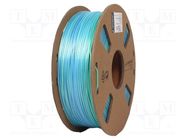 Filament: PLA; 1.75mm; blue-green; 190÷220°C; 1kg GEMBIRD