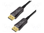 Cable; DisplayPort plug,both sides; DisplayPort 1.4,HDCP 2.2 LOGILINK