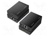 HDMI extender; HDCP 1.4; DC socket,HDMI socket,RJ45 socket LOGILINK