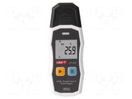 Data logger; temperature; Display: LCD; ±0.4°C; Interface: USB UNI-T