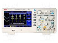 Oscilloscope: digital; Ch: 2; 150MHz; 500Msps; 64kpts; 2n÷50s/div UNI-T