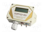 Converter: differential pressure; ±0.25%; 24VDC; IP65; -10÷60°C HOTCOLD