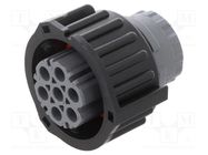 Connector: circular; 1.5mm System; female; plug; for cable; PIN: 7 TE Connectivity