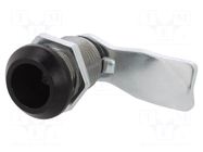 Lock; zinc and aluminium alloy; Key code: KW8 RST ROZTOCZE