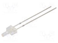 LED; 2mm; white warm; 1560÷2180mcd; 90°; Front: flat; 2.9÷3.4VDC OPTOSUPPLY