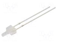 LED; red; 2mm; 2220÷330mcd; 90°; Front: flat; 2.1÷2.6VDC; -40÷85°C OPTOSUPPLY