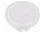 Actuator lens; 22mm; 84; transparent; plastic EAO