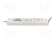 Power supply: switching; LED; 120W; 24VDC; 100mA÷5.2A; 198÷264VAC PHILIPS