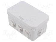 Enclosure: junction box; X: 83mm; Y: 125mm; Z: 61mm; wall mount; IP55 SCHNEIDER ELECTRIC