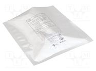 Protection bag; ESD; L: 711.2mm; W: 152mm; Thk: 92um; 100pcs; <100GΩ ANTISTAT