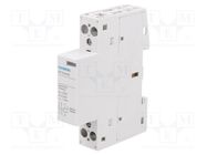 Contactor: 2-pole installation; 25A; 230VAC; NO x2 SIEMENS