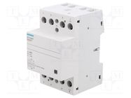 Contactor: 4-pole installation; 40A; 230VAC; NO x4 SIEMENS