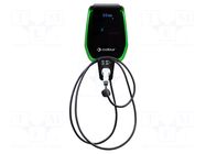 Charger: eMobility; 400V; 22kW; IP54; three-phase,wallbox; 5m CABUR