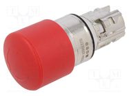 Switch: emergency stop; 22mm; Stabl.pos: 2; red; IP66,IP67,IP69K 