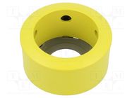 Protective cap; 45; Ø57.6x50.1mm; metal; Body: yellow EAO