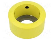 Protective cap; 45; Ø57.6x50.1mm; metal; Body: yellow EAO