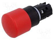 Switch: emergency stop; 22mm; Stabl.pos: 2; red; IP66,IP67,IP69K 