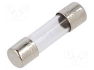 Fuse: fuse; quick blow; 1A; 250VAC; cylindrical,glass; 5x20mm; 5SF BEL FUSE