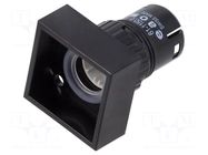 Switch: body; 16mm; Stabl.pos: 1; IP65; 61; Pos: 2; Ø16.2mm; plastic EAO
