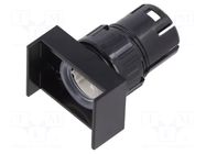 Switch: body; 16mm; Stabl.pos: 2; IP65; 61; Pos: 2; Ø16.2mm; plastic EAO