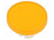Actuator lens; 22mm; 84; transparent,yellow; plastic EAO