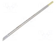 Tip; knife; 4.83mm; 413°C; for soldering station METCAL