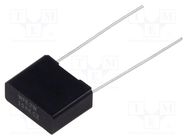 Capacitor: polypropylene; ECWFE; 100nF; 13x10.5x5mm; THT; ±10% PANASONIC