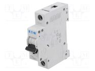 Circuit breaker; 230/400VAC; Inom: 16A; Poles: 1; Charact: D; 6kA EATON ELECTRIC