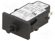 Circuit breaker; Urated: 240VAC; 48VDC; 0.2A; SPST; Poles: 1; MCB SCHURTER