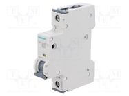 Circuit breaker; 230/400VAC; Inom: 32A; Poles: 1; Charact: B; 6kA SIEMENS