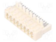 Connector: card edge; plug; RAST 2.5; female; PIN: 8; IDC; 4A; 5mm LUMBERG