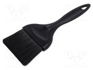 Brush; ESD; L: 225mm; Bristle len: 50mm; 70mm; 0.1÷10GΩ 