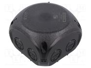 Enclosure: junction box; X: 104mm; Y: 104mm; Z: 70mm; IP66,IP67 HENSEL