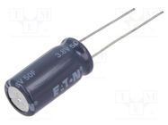 Supercapacitor; THT; 50F; 3.8VDC; ±20%; Body dim: Ø10.5x22mm; 450mΩ EATON ELECTRONICS