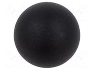 Ball knob; Ø: 25mm; Int.thread: M6; 9mm; technopolymer PA ELESA+GANTER