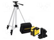 Laser level; Meas.accur: ±4mm @ 0÷10m; 20m; Laser class: 2; IP50 STANLEY