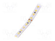 LED tape; white warm; 2835; LED/m: 120; 8mm; IP20; 10W/m; CRImin: 90 REFOND