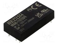 Converter: DC/DC; 40W; Uin: 36÷160VDC; Uout: 15VDC; Iout: 2666mA RECOM