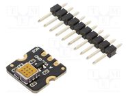 Sensor: gas level; nitrogen dioxide (NO2); 3.3÷5VDC; 13x13x2.5mm DFROBOT