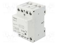 Contactor: 4-pole installation; 63A; 24VAC; NC + NO x3 ISKRA