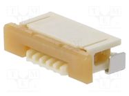 Connector: FFC/FPC; horizontal; PIN: 5; bottom contacts,ZIF; SMT MOLEX