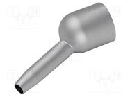 Nozzle: hot air; for hot air station; 3mm; Features: bent 18° JBC TOOLS